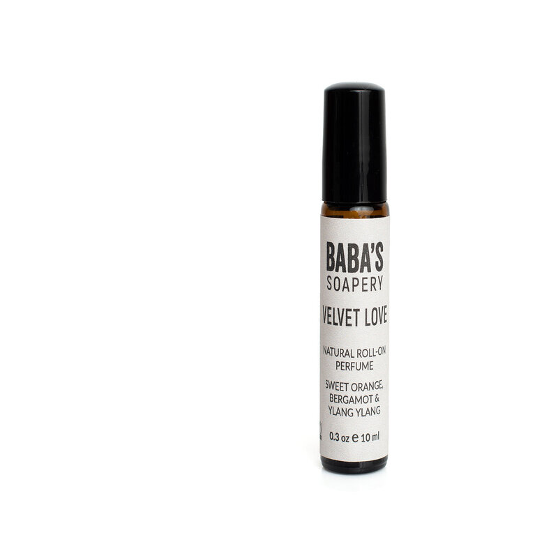 Natural Roll on Perfume Baba's Soapery Velvet Love